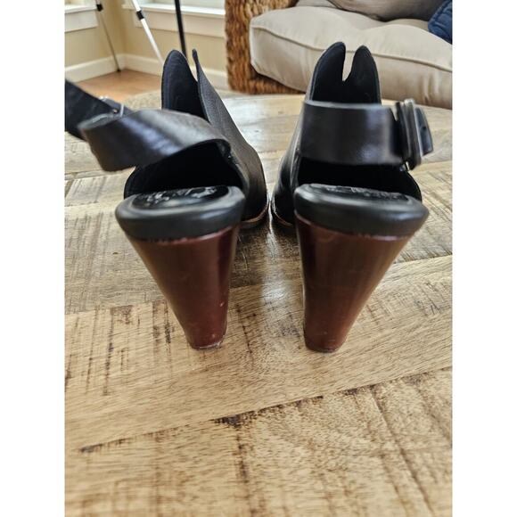 Kork-Ease Janelle Sling Back Block Heel Clogs Women’s Size 7M Moto Boho City - Picture 7 of 11